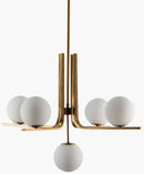 Barbra Traditional Gold Ceiling Lighting