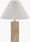 Autumn Laurel Traditional White/Beige Table Lamp - Galey Alix x Livabliss