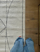 Architect Modern Black/Ivory Area Rug - Galey Alix Livabliss
