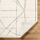 Architect Modern Black/Ivory Area Rug - Galey Alix Livabliss