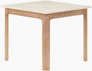 Blair Beige End Table - Galey Alix x Livabliss