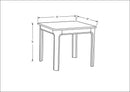 Blair Beige End Table - Galey Alix x Livabliss