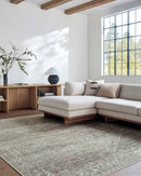 Collins Avenue Traditional Dark Brown Area Rug - Galey Alix Livabliss