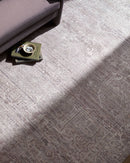 Collins Avenue Traditional Ivory/Slate Area Rug - Galey Alix Livabliss