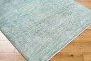 Maria Elena Traditional Dusty Sage Area Rug - Galey Alix Livabliss