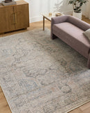 Maria Elena Traditional Dark Brown Area Rug - Galey Alix Livabliss