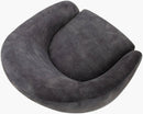 Hatcher Charcoal Accent Chair - Galey Alix x Livabliss