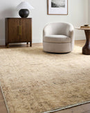 Fetscher Traditional Light Beige/Light Brown Area Rug - Galey Alix Livabliss