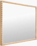 Karling Blair Traditional Brown Wall Mirror - Galey Alix x Livabliss