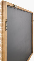 Karling Blair Traditional Brown Wall Mirror - Galey Alix x Livabliss