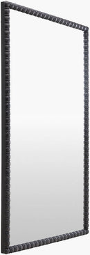 Karling Blair Traditional Black Wall Mirror - Galey Alix x Livabliss