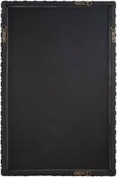 Karling Blair Traditional Black Wall Mirror - Galey Alix x Livabliss