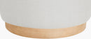 Finlayson Ivory/Beige Accent Chair - Galey Alix x Livabliss