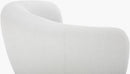 Finlayson Ivory/Brown Accent Chair - Galey Alix x Livabliss