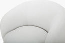 Finlayson Ivory/Brown Accent Chair - Galey Alix x Livabliss
