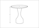 Mila Rose Beige/Brown End Table - Galey Alix x Livabliss