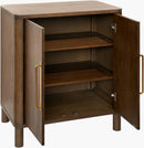 Marshall Dark Brown Cabinet - Galey Alix x Livabliss