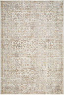 Myrtle Avenue Traditional Taupe/Cream Area Rug - Galey Alix Livabliss