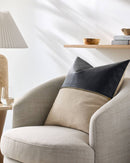 San Marco Charcoal Pillow Cover - Galey Alix x Livabliss