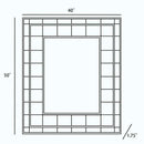 Broekdijk Modern Wall Mirror
