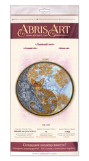 Bead Embroidery Kit - Moon cat AB-709