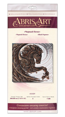Bead Embroidery Kit - Black Pegasus