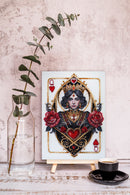 Queen of Hearts Bead Embroidery Kit by Abris Art AB-940
