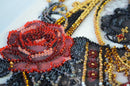 Queen of Hearts Bead Embroidery Kit by Abris Art AB-940