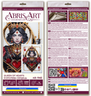 Queen of Hearts Bead Embroidery Kit by Abris Art AB-940