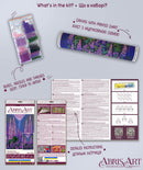 Moonlight Lupines Bead Embroidery Kit by Abris Art AB-952