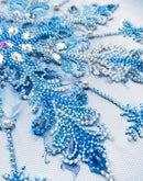 Frost Patterns Crystal Snowflake Bead Embroidery Kit by Abris Art AB-963