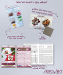 Bead Embroidery Kit Decoration - Holiday baking ABT-033