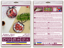 Bead Embroidery Kit Decoration - Red cardinal ABT-035