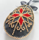 Easter Star Folk Star Easter Egg Bead Embroidery Kit by Abris Art ABT-056