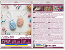 Easter Tenderness Pussy Willow Easter Egg Bead Embroidery Kit by Abris Art ABT-057