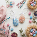 Easter Tenderness Pussy Willow Easter Egg Bead Embroidery Kit by Abris Art ABT-057