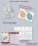 Easter Tenderness Pussy Willow Easter Egg Bead Embroidery Kit by Abris Art ABT-057