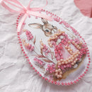 Easter Bunny Easter Egg Bead Embroidery Kit by Abris Art ABT-060