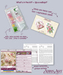 Easter Bunny Easter Egg Bead Embroidery Kit by Abris Art ABT-060