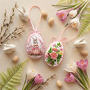 Easter Bunny Easter Egg Bead Embroidery Kit by Abris Art ABT-060