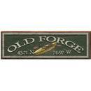 Old Forge, New York Wooden Sign | Wall Art Print on Real Wood