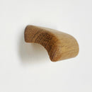 Lacquered Oak "Glove" Wood Drawer Handles