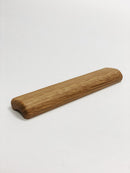 Lacquered Oak "Glove" Wood Drawer Handles