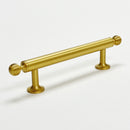 Satin Brass "Sweet" Beehive Cabinet Knob and Drawer Pulls