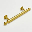 Satin Brass "Sweet" Beehive Cabinet Knob and Drawer Pulls
