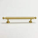 Satin Brass "Sweet" Beehive Cabinet Knob and Drawer Pulls