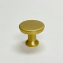 Satin Brass Cabinet Hardware "Collin" Drawer Pulls and Cabinet Knobs
