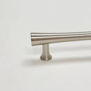 Brushed Nickel Cabinet Hardware "Collin" Drawer Pulls and Cabinet Knobs