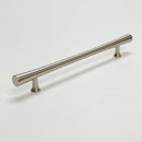 Brushed Nickel Cabinet Hardware "Collin" Drawer Pulls and Cabinet Knobs