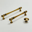 Traditional Antique Brass "Palermo" Drawer Knobs and Pulls
